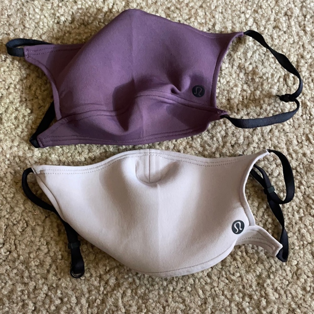 Lululemon ear loop face masks